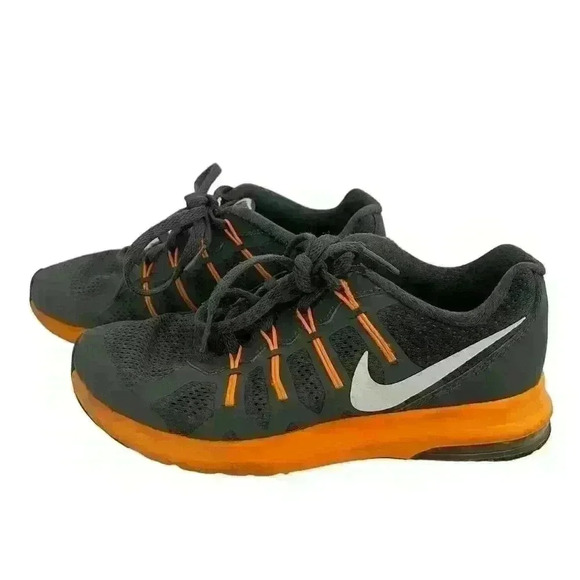 Nike Other - Nike Air Max Dynasty Youth 2Y Running Shoes Orange Gray